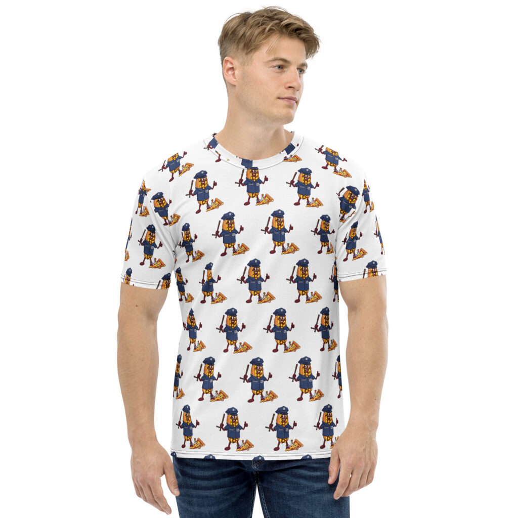 T-shirt - The Cheesesteak Life - Cheesey Police - Extra Cheesey