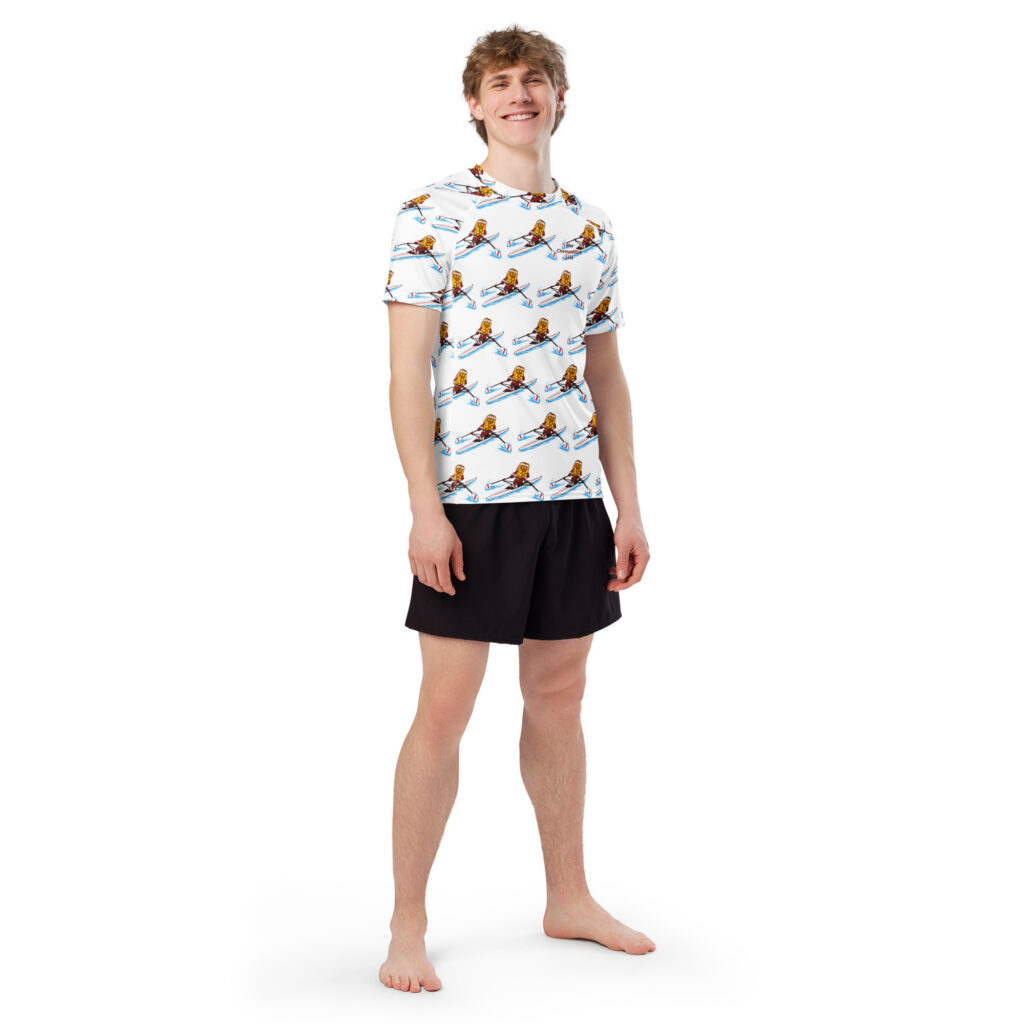 Men’s rash guard - The Cheesesteak Life - Cheesey Crew - Extra Cheesey