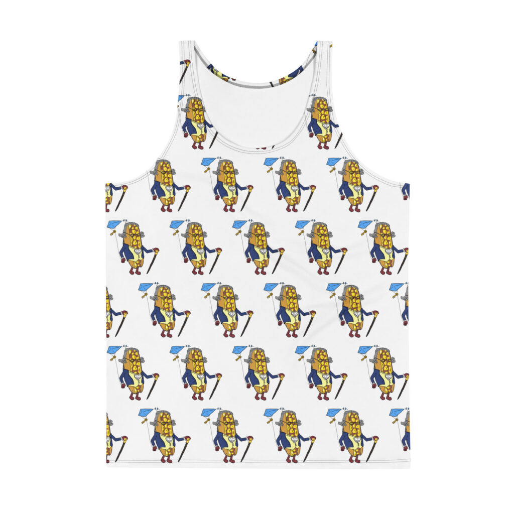 Tank Top - The Cheesesteak Life - Cheesey Ben Franklin - Extra Cheesey