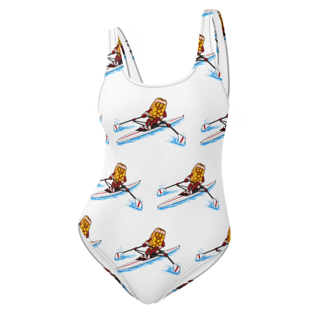 Women's One-Piece Swimsuit - The Cheesesteak Life - Cheesey Crew - Extra Cheesey