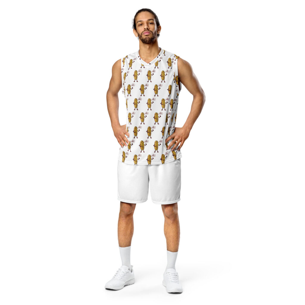 Basketball jersey - The Cheesesteak Life - Mr. Cheesey - Extra Cheesey