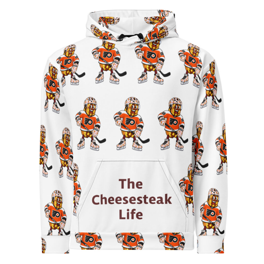 Hoodie - The Cheesesteak Life - Cheesey Flyers Fan - Extra Cheesey
