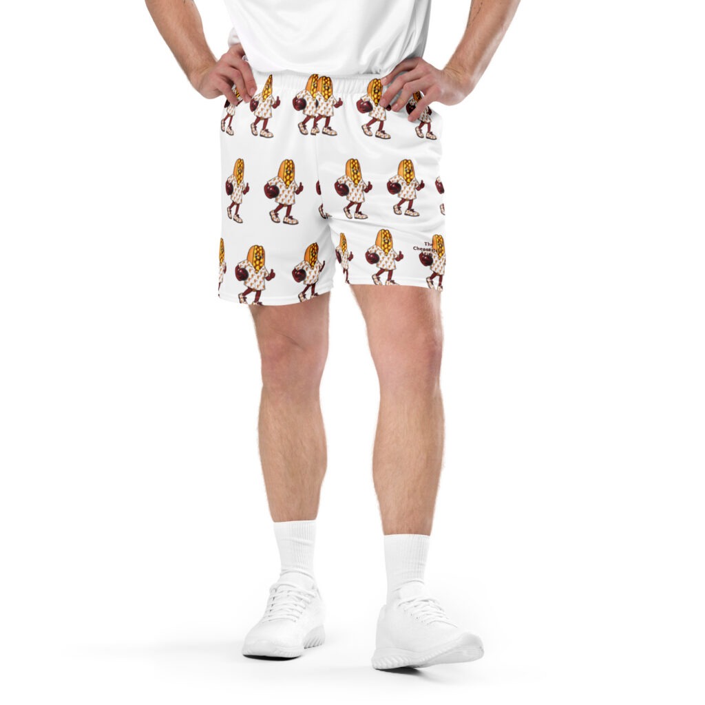 Mesh shorts - The Cheesesteak Life - Cheesey Bowler - Extra Cheesey