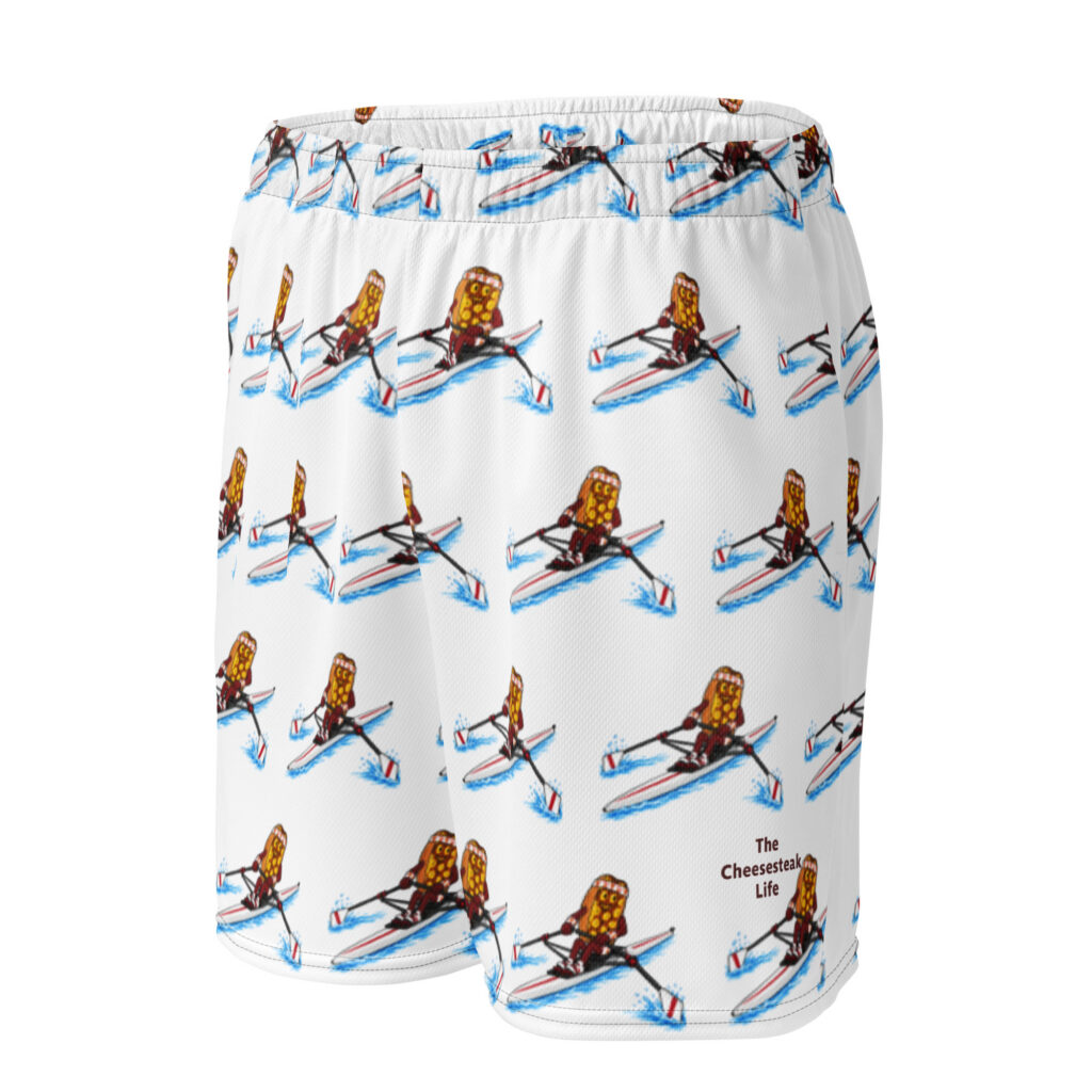 Mesh shorts - The Cheesesteak Life - Cheesey Crew - Extra Cheesey