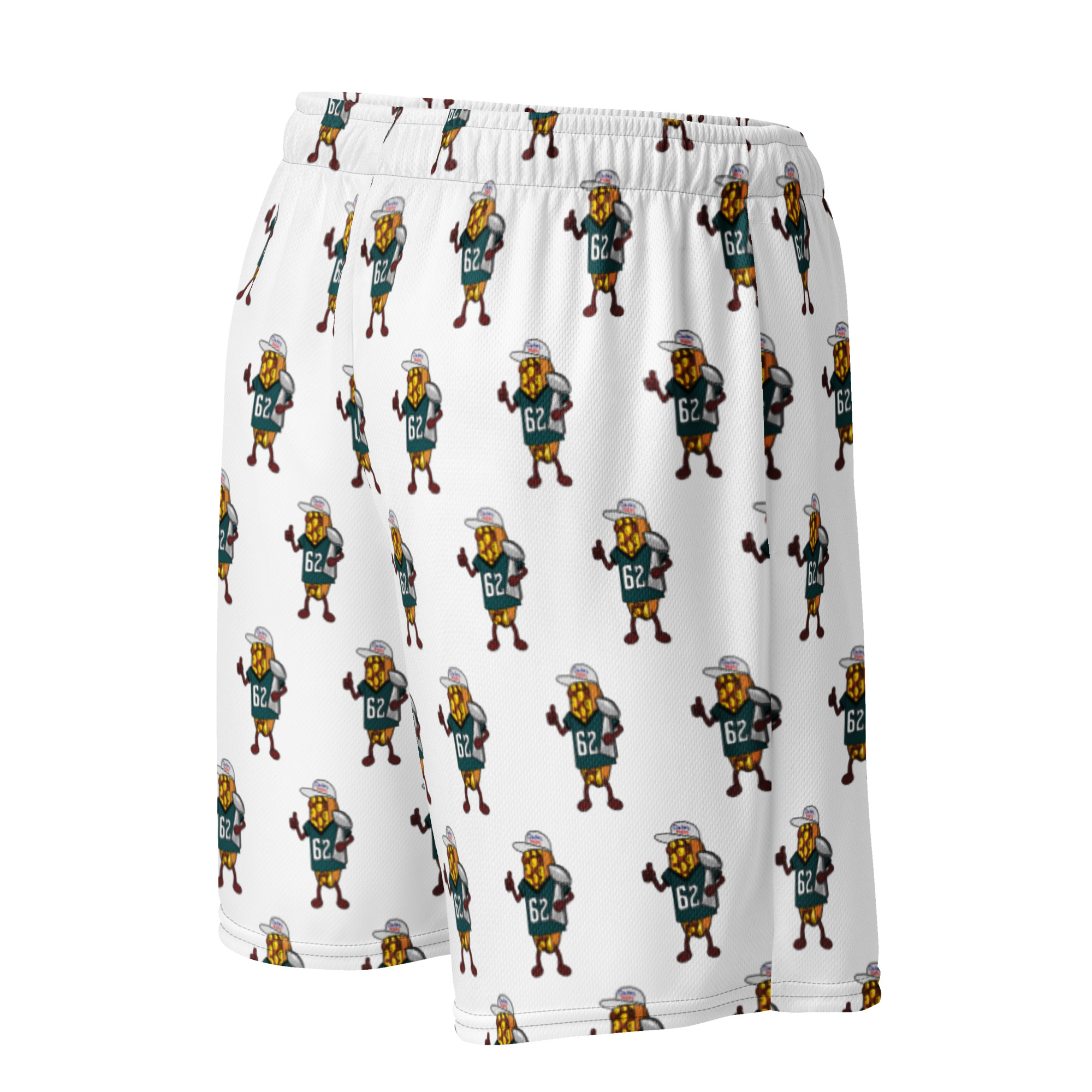 Mesh shorts - The Cheesesteak Life - Cheesey Eagles Fan 2 - Extra Cheesey - Image 2