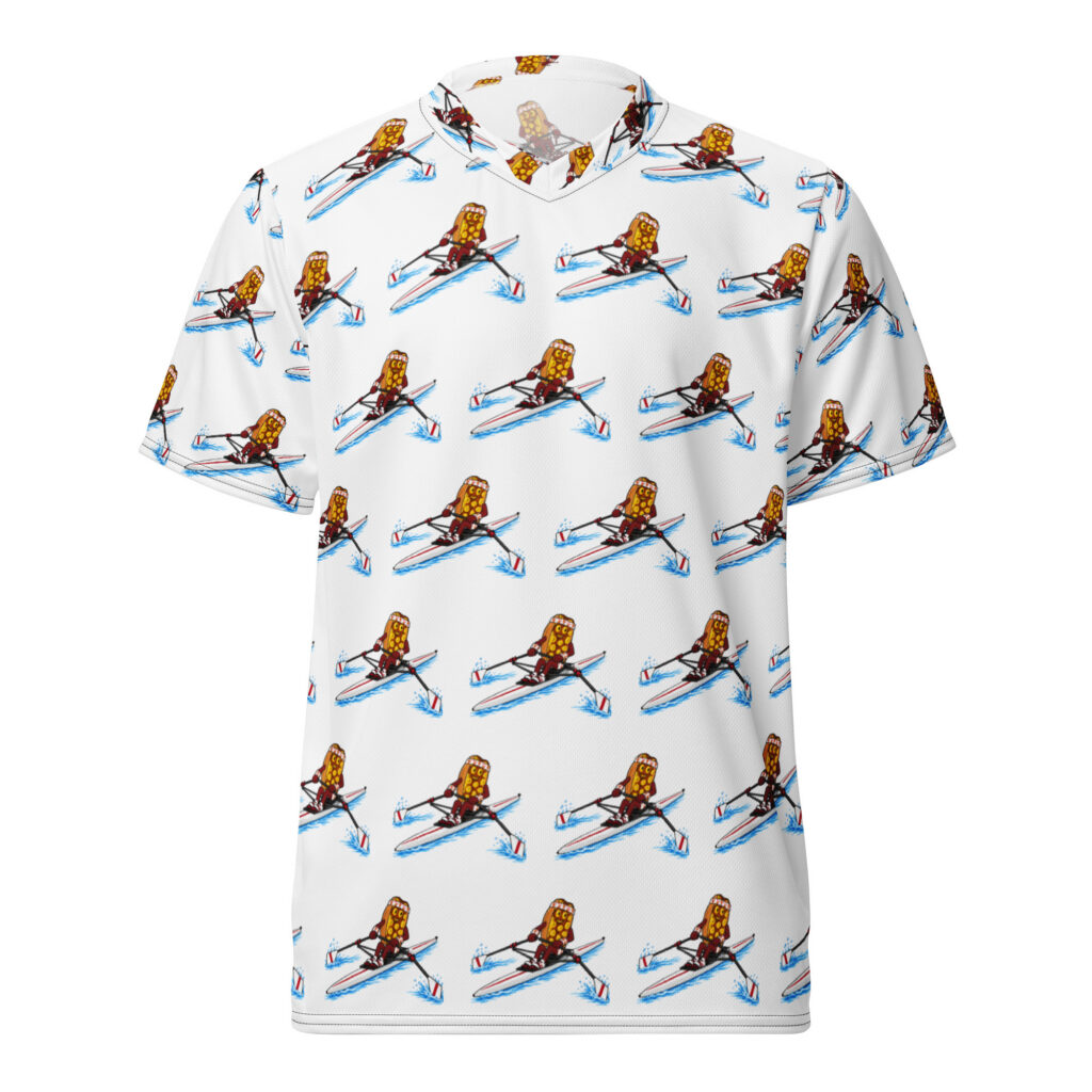 Recycled sports jersey - The Cheesesteak Life - Cheesey Crew - Extra Cheesey