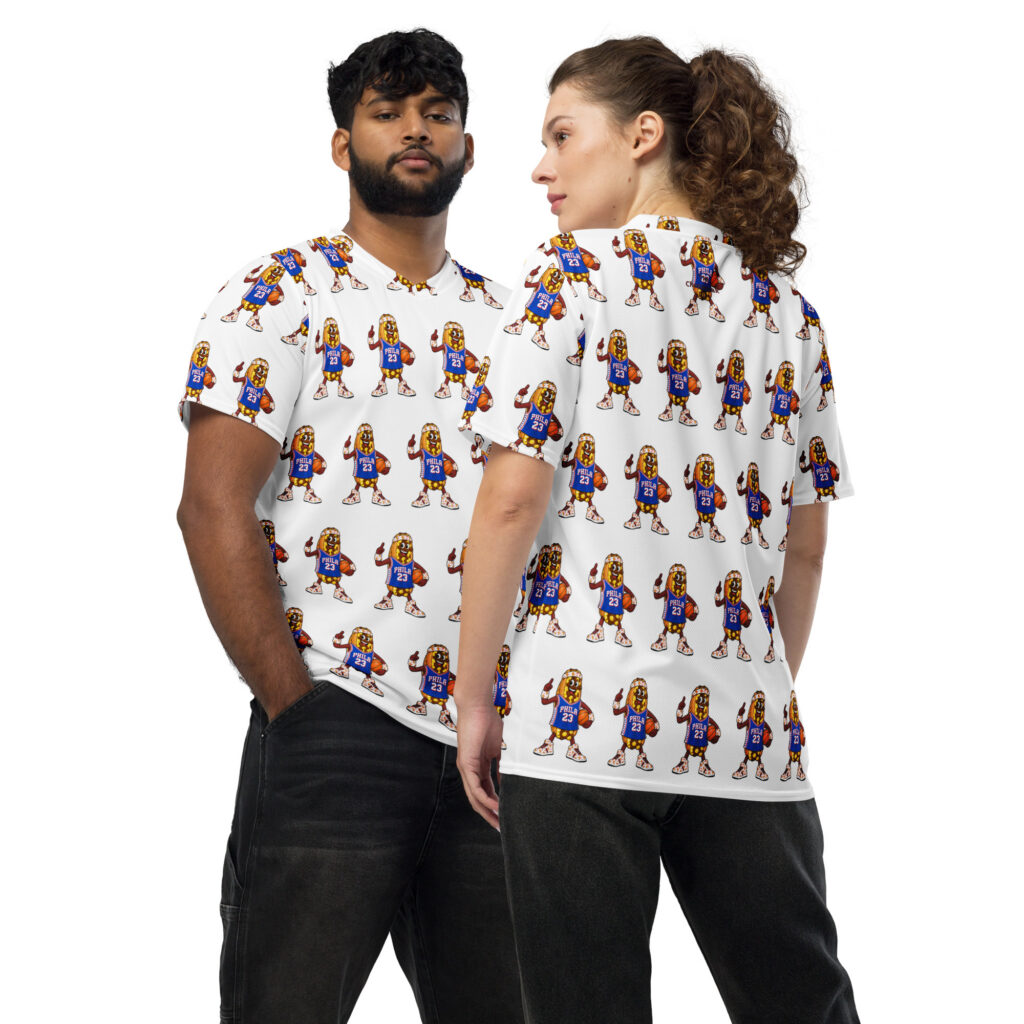 Recycled sports jersey - The Cheesesteak Life - Cheesey Sixers Fan - Extra Cheesey