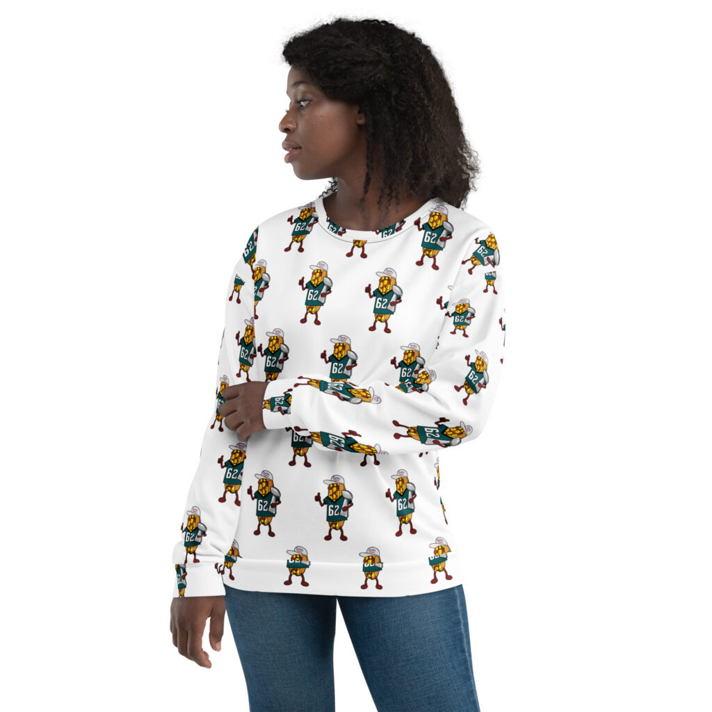 Sweatshirt - The Cheesesteak Life - Cheesey Eagles Fan 2 - Extra Cheesey