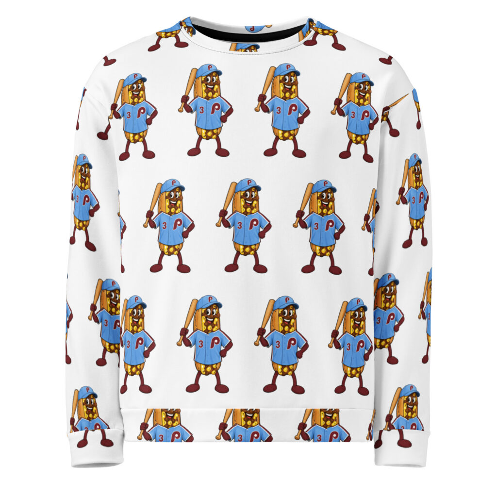 Sweatshirt - The Cheesesteak Life - Cheesey Phillies Fan - Extra Cheesey