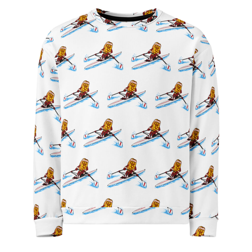 Sweatshirt - The Cheesesteak Life - Cheesey Crew - Extra Cheesey