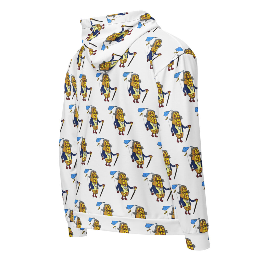 Zip hoodie - The Cheesesteak Life - Cheesey Ben Franklin - Extra Cheesey