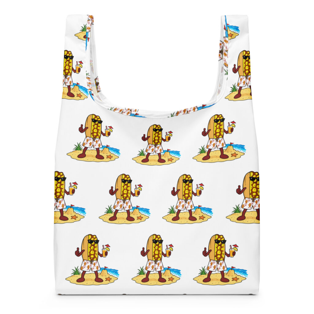Shopping bag - The Cheesesteak Life - Mr. Cheesey's Beach - Extra Cheesey