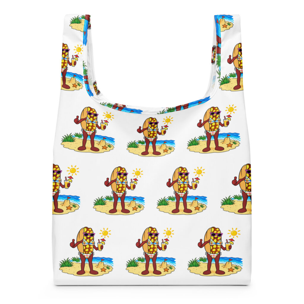 Shopping bag - The Cheesesteak Life - Ms. Cheesey's Beach - Extra Cheesey