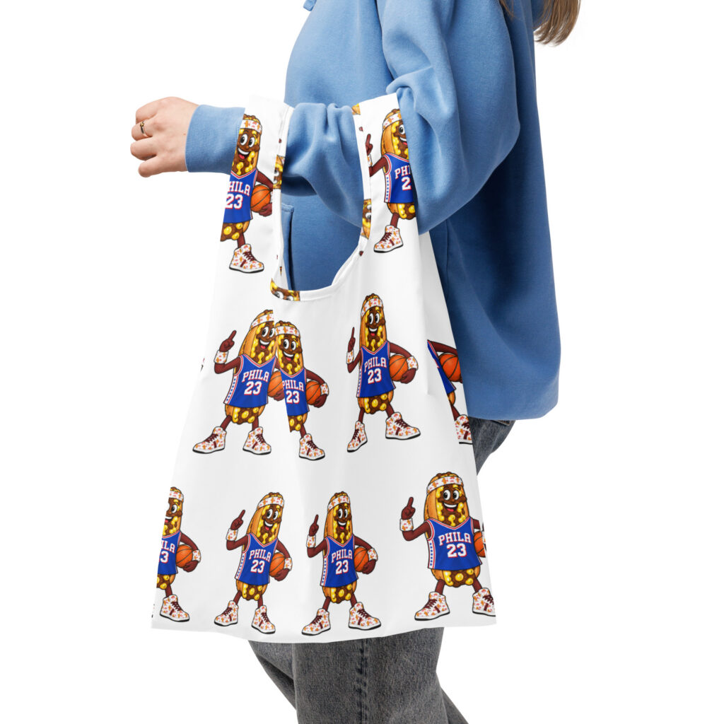 Shopping bag - The Cheesesteak Life - Cheesey Sixers Fan - Extra Cheesey