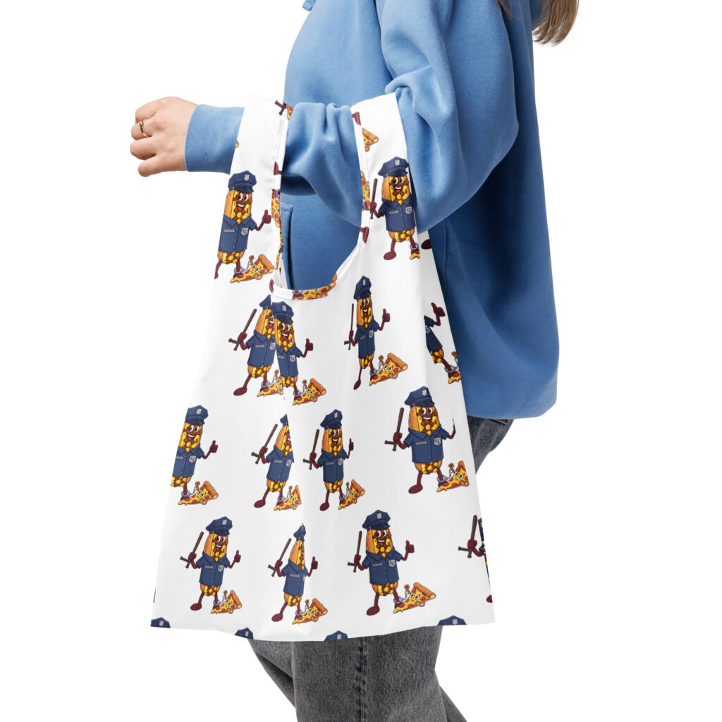 Shopping bag - The Cheesesteak Life - Cheesey Police - Extra Cheesey