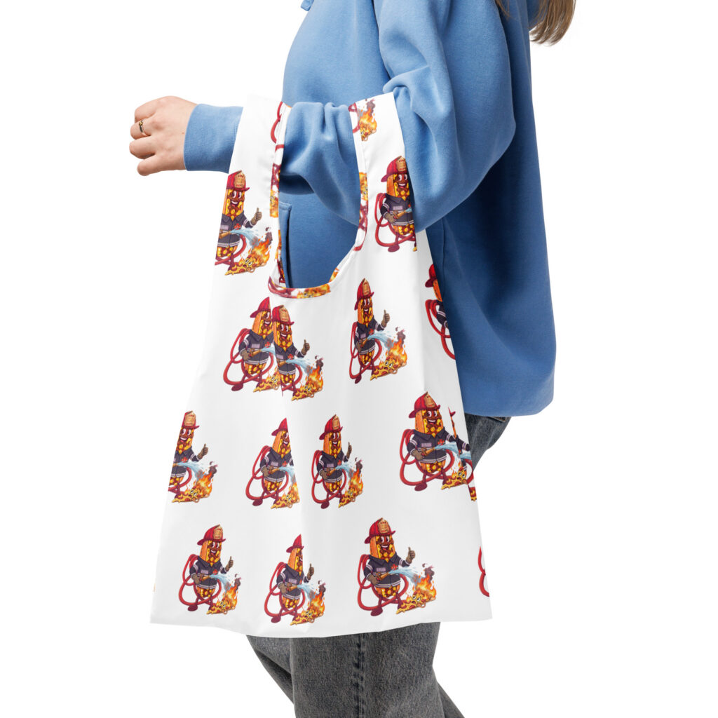 Shopping bag - The Cheesesteak Life - Cheesey Fire - Extra Cheesey