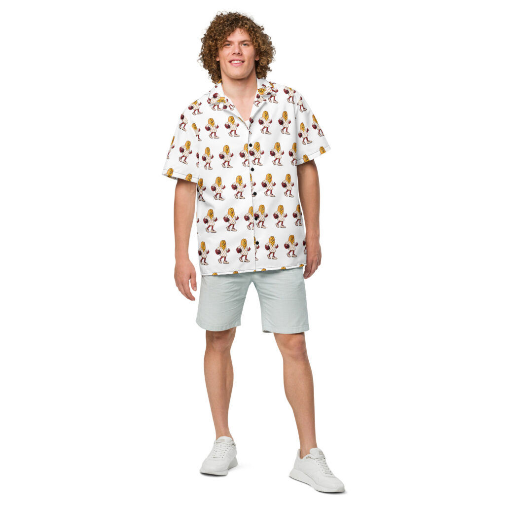 Button shirt - The Cheesesteak Life - Cheesey Bowler - Extra Cheesey