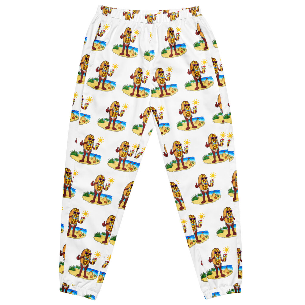 Track pants - The Cheesesteak Life - Ms. Cheesey's Beach - Extra Cheesey