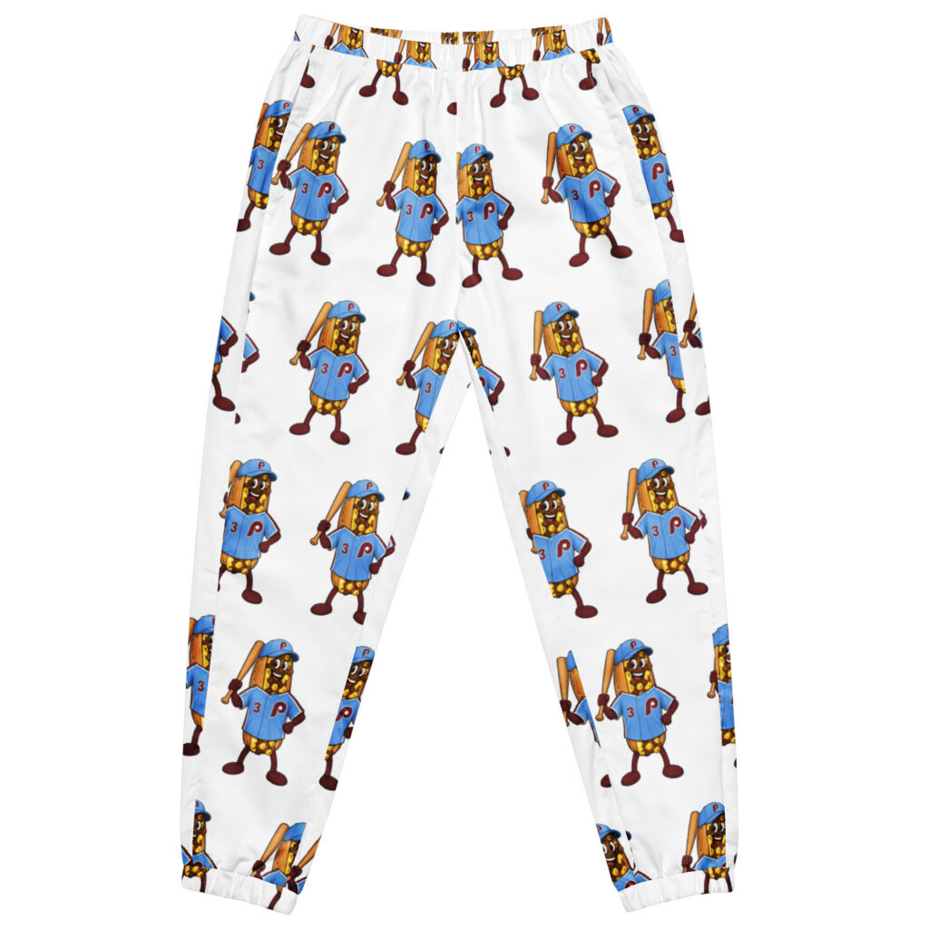 Track pants - The Cheesesteak Life - Cheesey Phillies Fan - Extra Cheesey