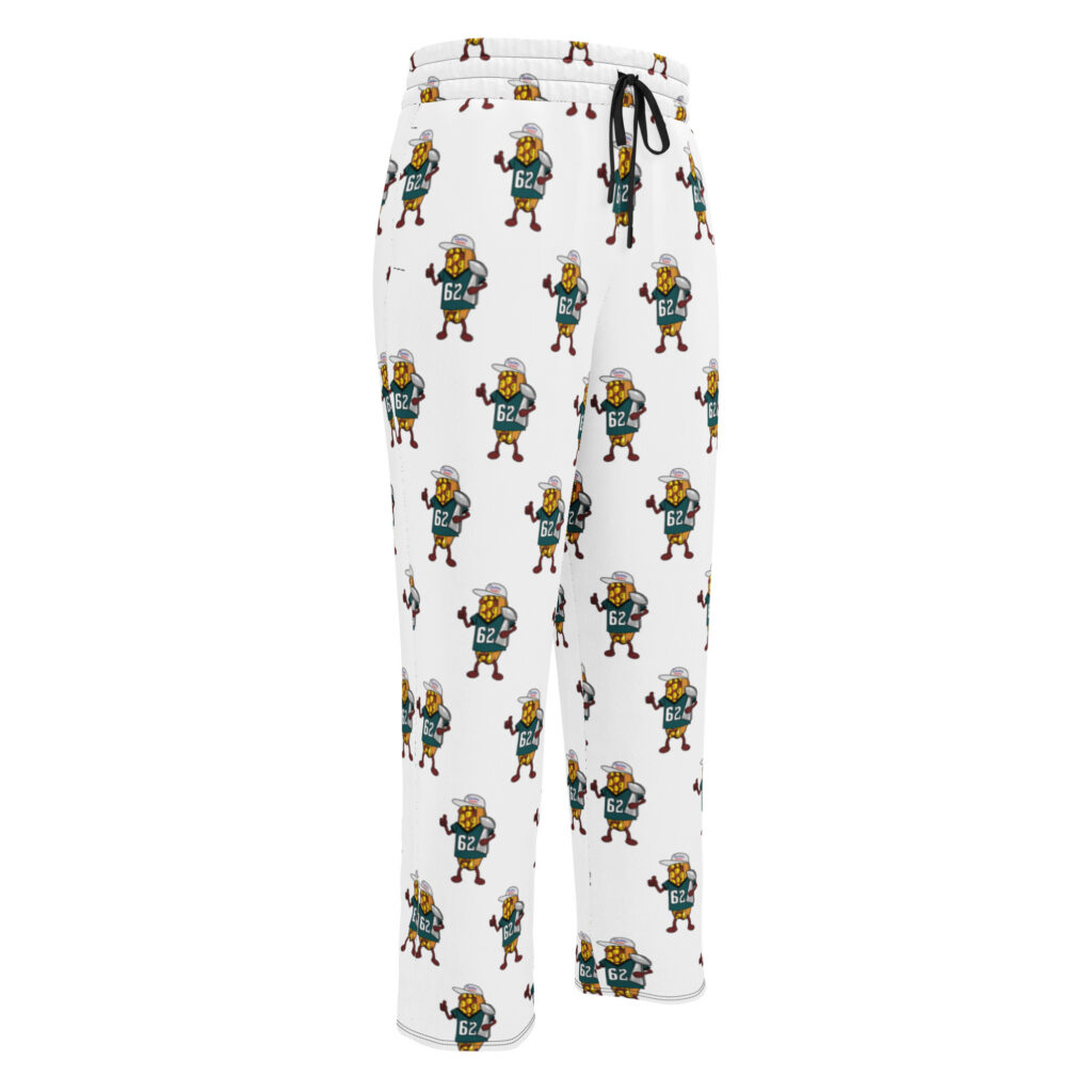 Wide-leg joggers - The Cheesesteak Life - Cheesey Eagles Fan 2 - Extra Cheesey