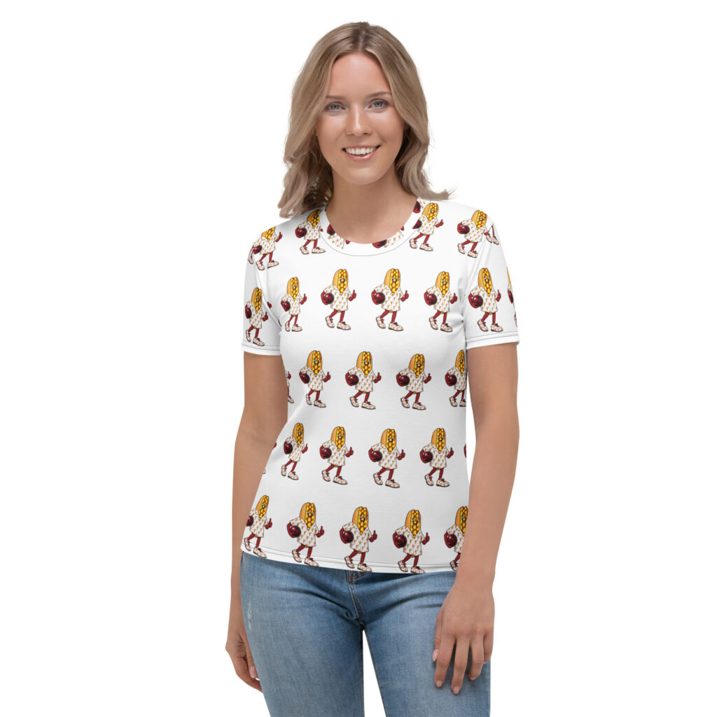 Women's T-shirt - The Cheesesteak Life - Cheesey Bowler - Extra Cheesey
