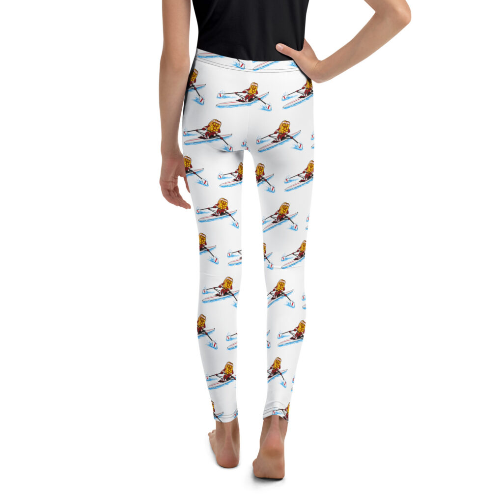 Youth (8-20) Leggings - The Cheesesteak Life - Cheesey Crew - Extra Cheesey