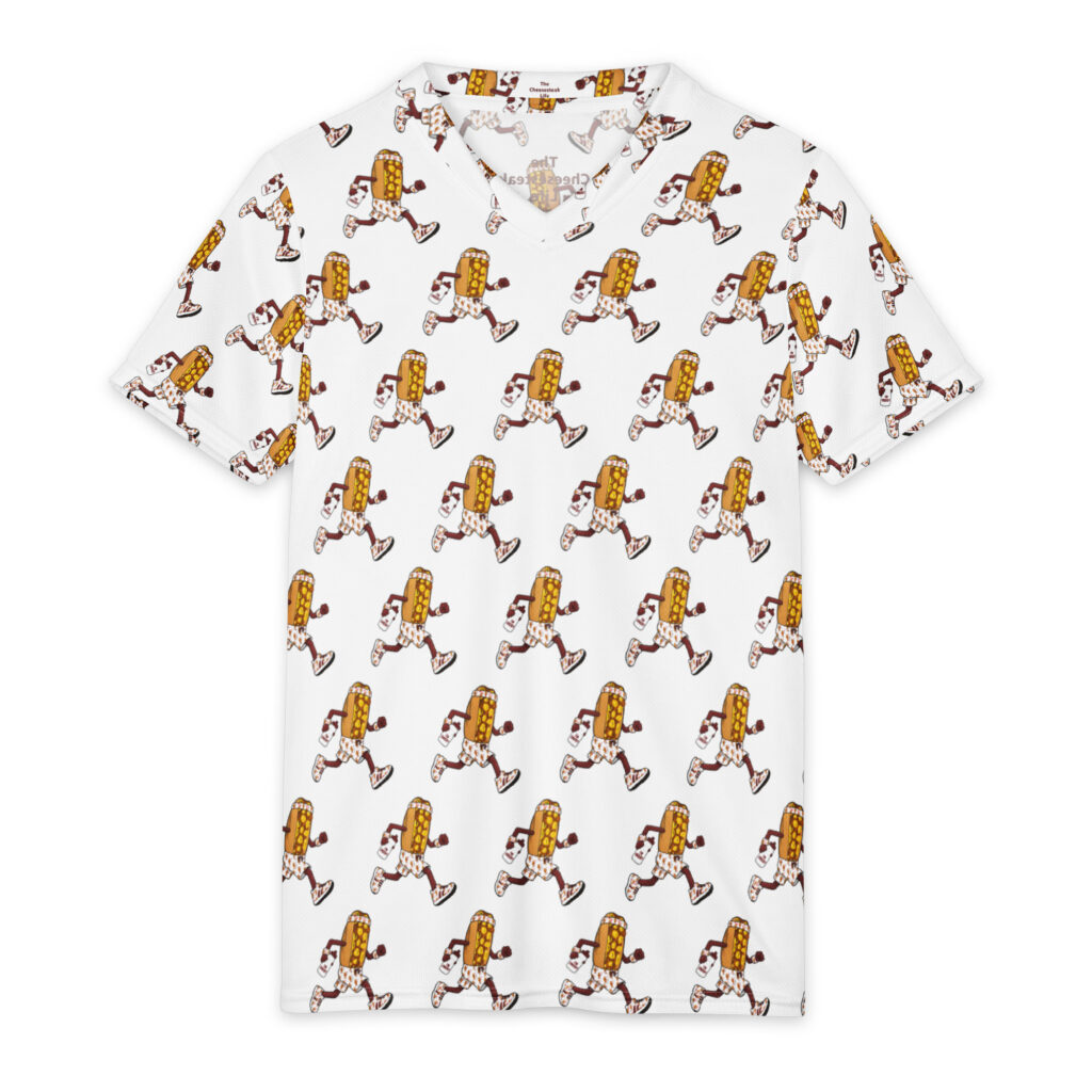 Youth Recycled Sports Jersey - The Cheesesteak Life - Cheesey Runner - Extra Cheesey