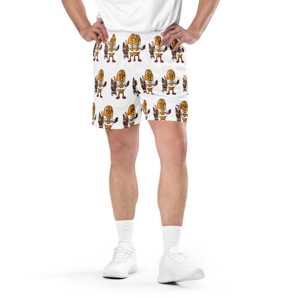 Mesh shorts - The Cheesesteak Life - Cheesey Teacher - Extra Cheesey