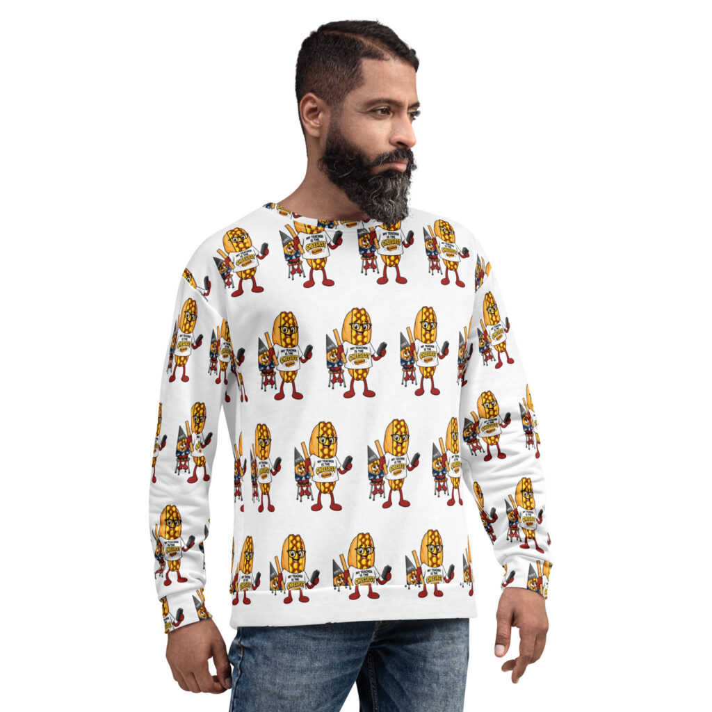 Sweatshirt - The Cheesesteak Life - Cheesey Teacher - Extra Cheesey
