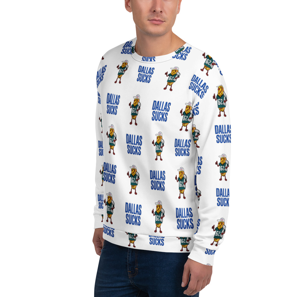Sweatshirt - The Cheesesteak Life - Cheesey Eagles Fan - Dallas Sucks - Extra Cheesey - Image 4