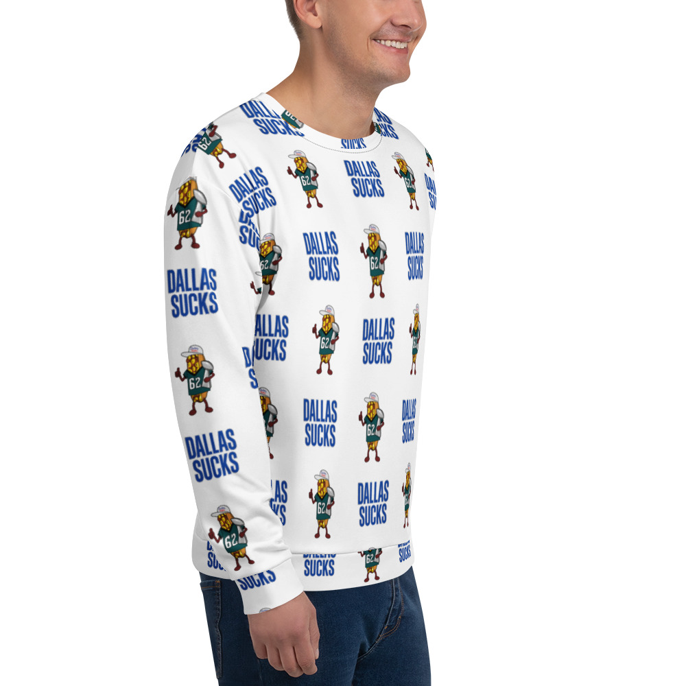 Sweatshirt - The Cheesesteak Life - Cheesey Eagles Fan - Dallas Sucks - Extra Cheesey - Image 3